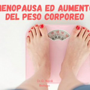 Menopausa ed aumento del peso corporeo